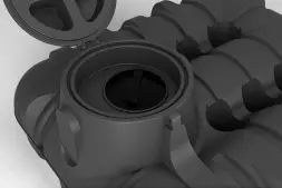 Емкость подземная R 3000 черный