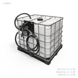 Мини АЗС БелАК "Еврокуб" - раздаточная колонка со счетчиком