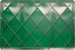 Ящик пластиковый перфорированный, 600x400x140 мм, 27 л, зеленый [705.02.01 м]